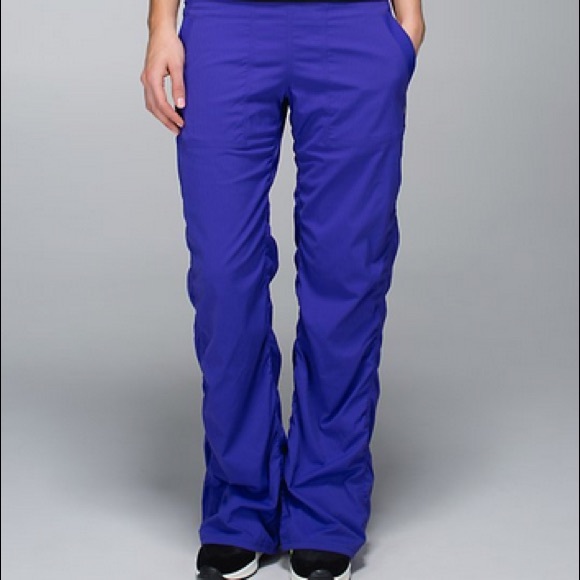 lululemon athletica Pants - Dance studio pant unlined 8 purple